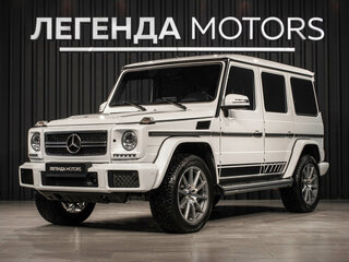 2016 Mercedes-Benz G-Класс 350 d II (W463) Рестайлинг 4, белый, 7200000 рублей, вид 1