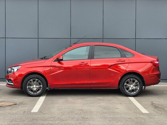 2019 Lada (ВАЗ) Vesta I, красный - вид 4