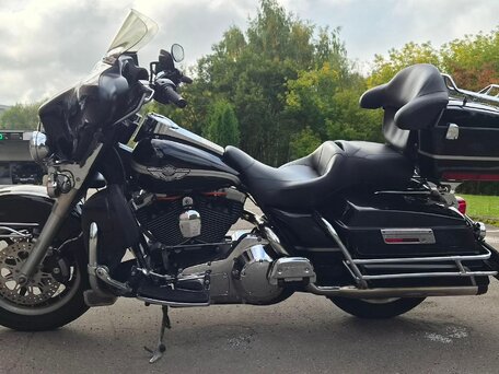 2003 Harley-Davidson Electra Glide, чёрный, 700000 рублей, вид 4