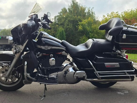 2003 Harley-Davidson Electra Glide, чёрный, 700000 рублей - вид 4