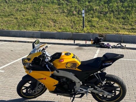 2014 Aprilia RS4 125, жёлтый, 350000 рублей, вид 4