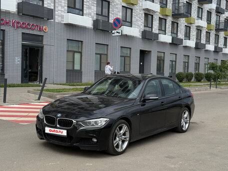 2015 BMW 3 серии 320i xDrive VI (F3x), чёрный, 2100000 рублей, вид 1