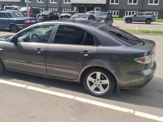 2006 Mazda 6 I (GG) Рестайлинг, серый, 260000 рублей, вид 4