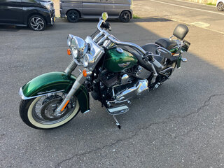 2012 Harley-Davidson Softail Deluxe, зелёный, 925000 рублей, вид 4