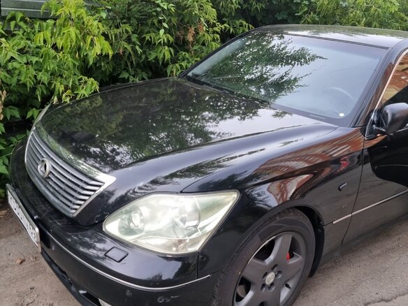 2001 Lexus LS 430 III, чёрный, 790000 рублей - вид 9