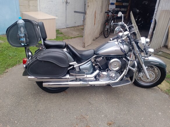 2008 Yamaha XVS1100, серый, 780000 рублей - вид 8