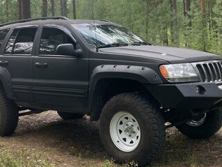2000 Jeep Grand Cherokee II (WJ), чёрный, 650000 рублей, вид 3