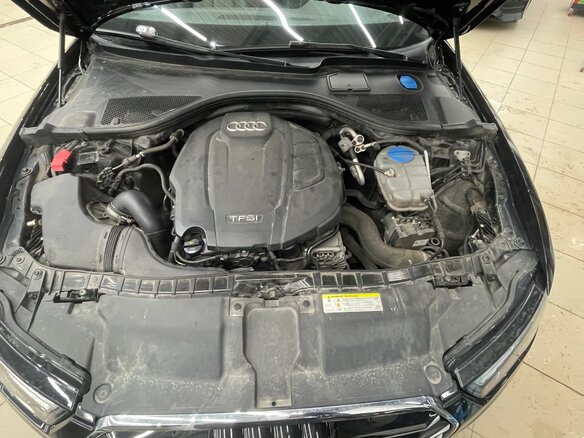 2015 Audi A6 IV (C7) Рестайлинг, чёрный, 2500000 рублей - вид 11