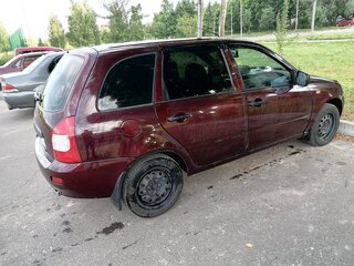 2012 Lada (ВАЗ) Kalina I, пурпурный, 400000 рублей, вид 3