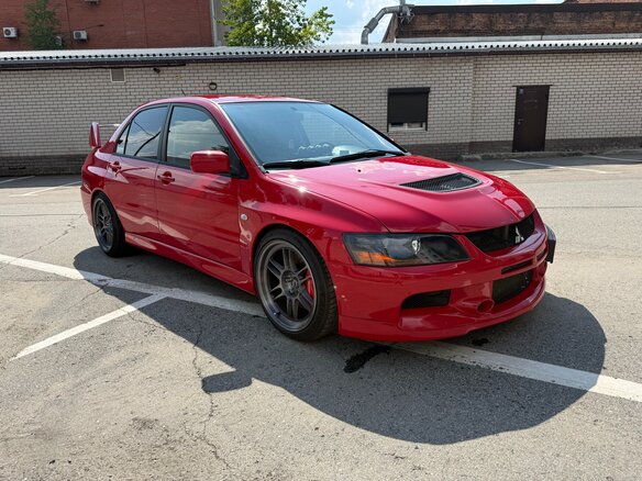 2004 Mitsubishi Lancer Evolution VIII, красный, 3150000 рублей - вид 8
