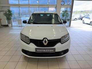 2017 Renault Logan II, белый, 420000 рублей, вид 3