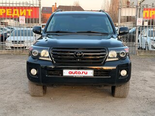 2013 Toyota Land Cruiser 200 Series Рестайлинг 1, чёрный, 3750000 рублей, вид 2