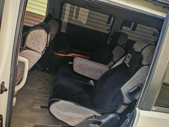 2004 Honda Stepwgn Spada II Рестайлинг, белый, 700000 рублей - вид 7