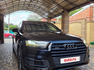 2018 Audi Q7 II (4M), чёрный, 3310000 рублей, вид 3