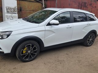 2019 Lada (ВАЗ) Vesta SW Cross I, белый, 760000 рублей, вид 3