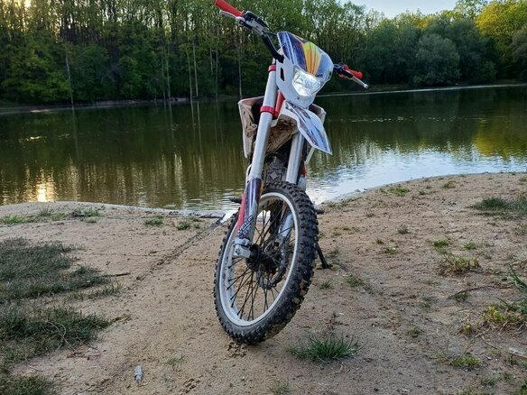 2021 Wels CRF 140, красный, 90000 рублей - вид 9