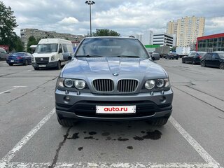 2002 BMW X5 3.0i I (E53), серебристый, 870000 рублей, вид 3
