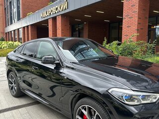 2021 BMW X6 30d III (G06), чёрный, 7950000 рублей, вид 4