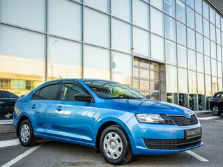 2014 Skoda Rapid I, голубой, 748000 рублей, вид 1