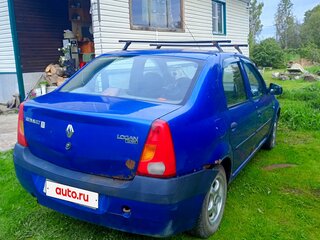 2007 Renault Logan I, синий, 159000 рублей, вид 4