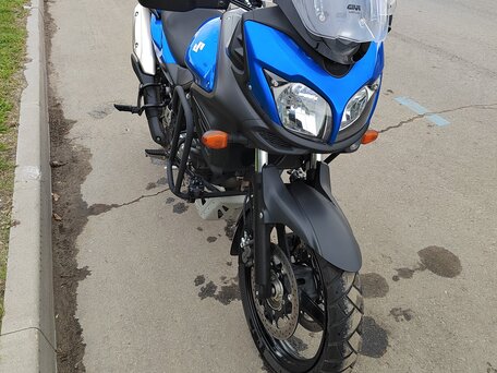 2015 Suzuki V-Strom DL 650, синий, 675000 рублей, вид 1
