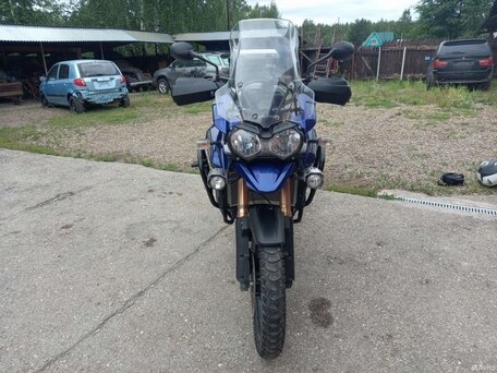 2012 Triumph Tiger Explorer, синий, 645000 рублей, вид 4