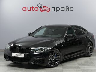 2018 BMW 5 серии 530i xDrive VII (G30/G31/G38), чёрный, 4299000 рублей, вид 3