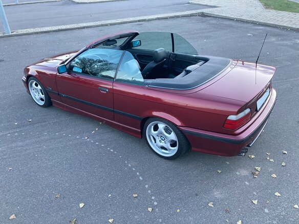 1995 BMW 3 серии 318i III (E36), пурпурный, 1550000 рублей - вид 20