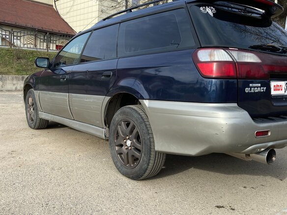 2001 Subaru Outback II, синий, 600000 рублей - вид 4
