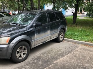 2003 Kia Sorento I, чёрный, 555000 рублей, вид 3