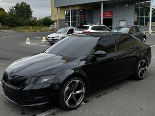 2018 Skoda Octavia III (A7) Рестайлинг, чёрный, 1770000 рублей, вид 1