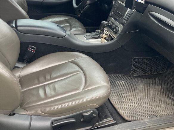 2006 Mercedes-Benz CLK-Класс 280 7G-Tronic II (W209) Рестайлинг, серебристый, 950000 рублей - вид 7