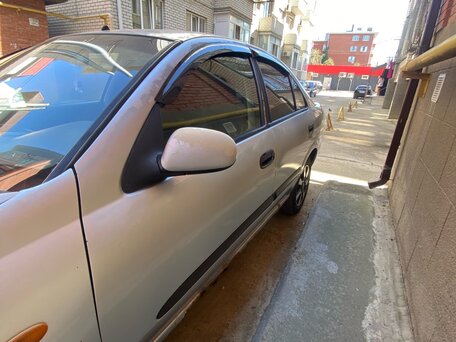 2003 Nissan Almera II (N16), серебристый, 225000 рублей, вид 5