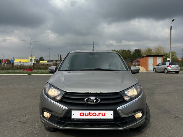 2020 Lada (ВАЗ) Granta I Рестайлинг, серый, 500000 рублей - вид 1
