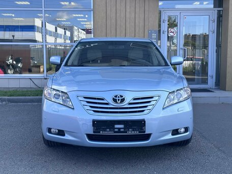 2008 Toyota Camry VI (XV40), голубой, 1250000 рублей, вид 2