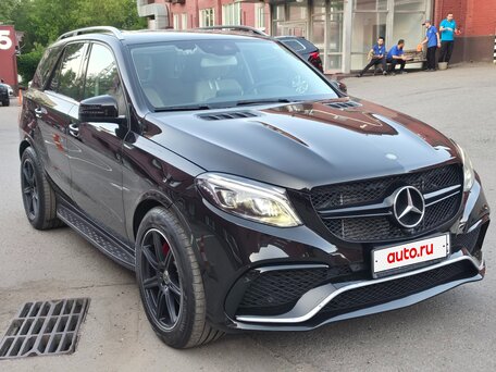 2016 Mercedes-Benz GLE 350 d I (W166), чёрный, 4450000 рублей, вид 2