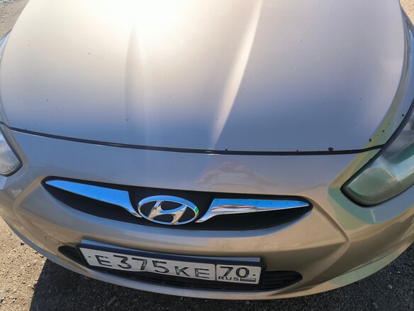 2011 Hyundai Solaris I, бежевый - вид 16