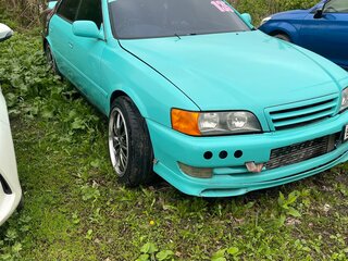 1996 Toyota Chaser VI (X100), чёрный, 1500000 рублей, вид 2