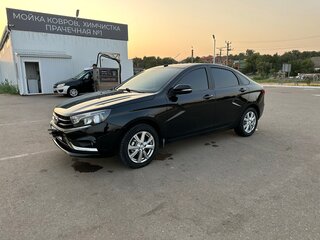 2021 Lada (ВАЗ) Vesta I, чёрный, 1200000 рублей, вид 1