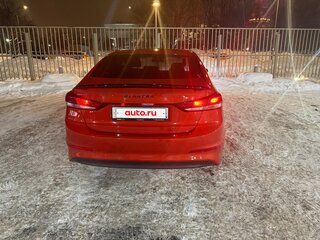 2016 Hyundai Elantra VI (AD), красный, 1250000 рублей, вид 3