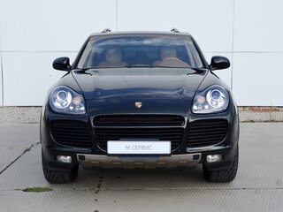 2006 Porsche Cayenne Turbo S I (955), зелёный, 1700000 рублей, вид 2