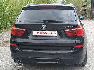 2016 BMW X3 30d xDrive II (F25) Рестайлинг, чёрный, 2290000 рублей, вид 3