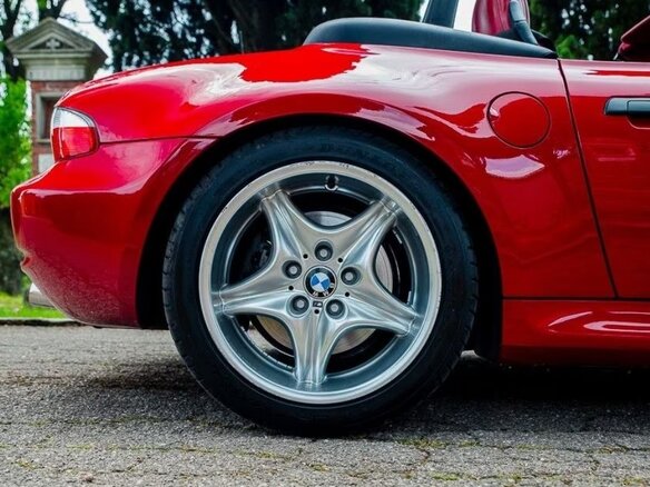 1997 BMW Z3 M I (E36), красный - вид 8