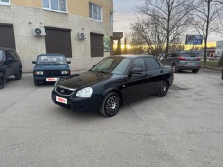 2018 Lada (ВАЗ) Priora I Рестайлинг, чёрный, 580000 рублей, вид 1