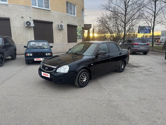 2018 Lada (ВАЗ) Priora I Рестайлинг, чёрный, 580000 рублей