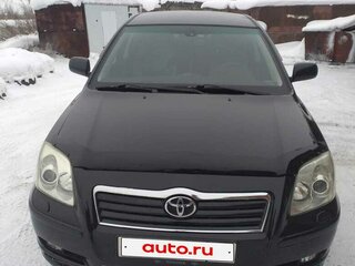 2004 Toyota Avensis II, чёрный, 800000 рублей, вид 1