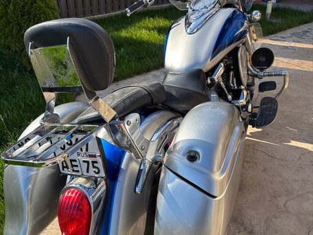 2006 Kawasaki VN2000 Vulcan, серебристый, 690000 рублей, вид 4
