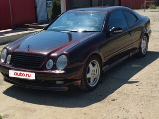 2000 Mercedes-Benz CLK-Класс 230 Sequentronic I (W208), фиолетовый, 610000 рублей, вид 2