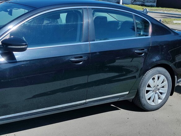 2011 Volkswagen Passat B7, чёрный, 1300000 рублей - вид 6