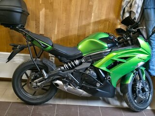 2012 Kawasaki ER-6F (Ninja 650R), зелёный, 550000 рублей, вид 3